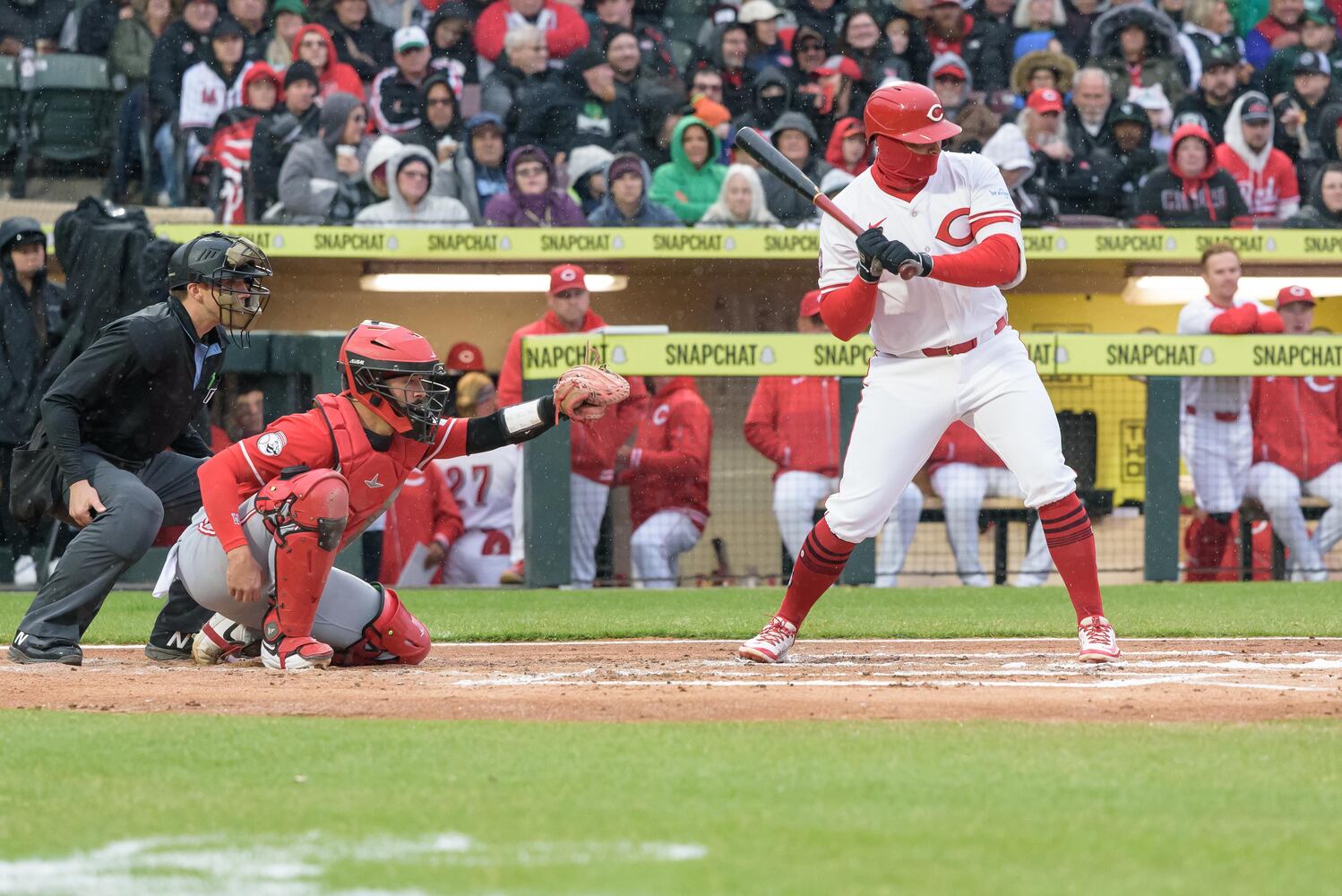 PHOTOS: Cincinnati Reds vs. Reds Top Prospects at Day Air Ballpark