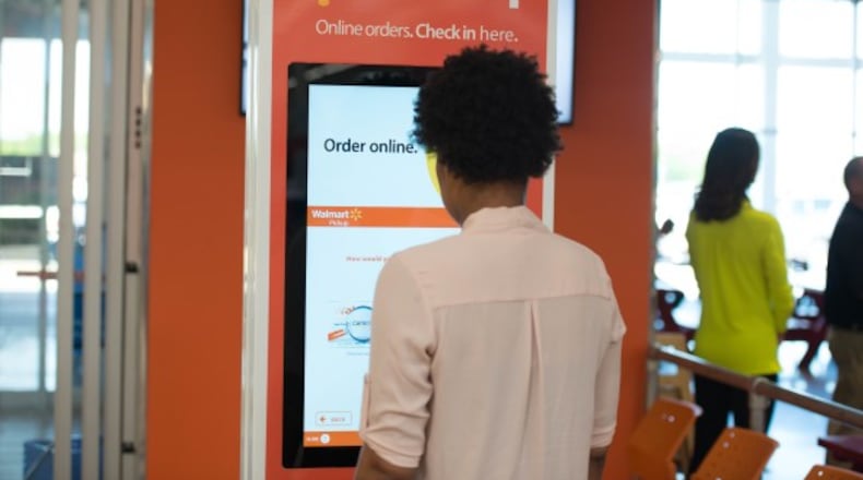 The Walmart Supercenter in Franklin now offers a faster pickup method called a Pickup Tower.