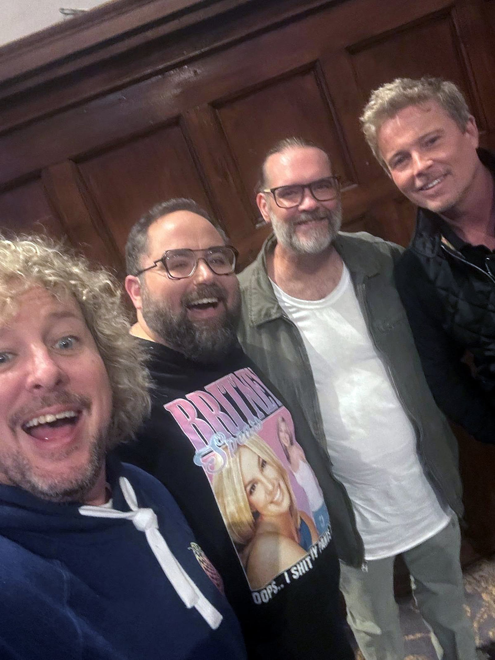 Jungle Jim’s International Market podcaster Mark Borison, second from left, is pictured with fellow contestants on The Floor, airing at 8 p.m., Wednesday on Fox. CONTRIBUTED