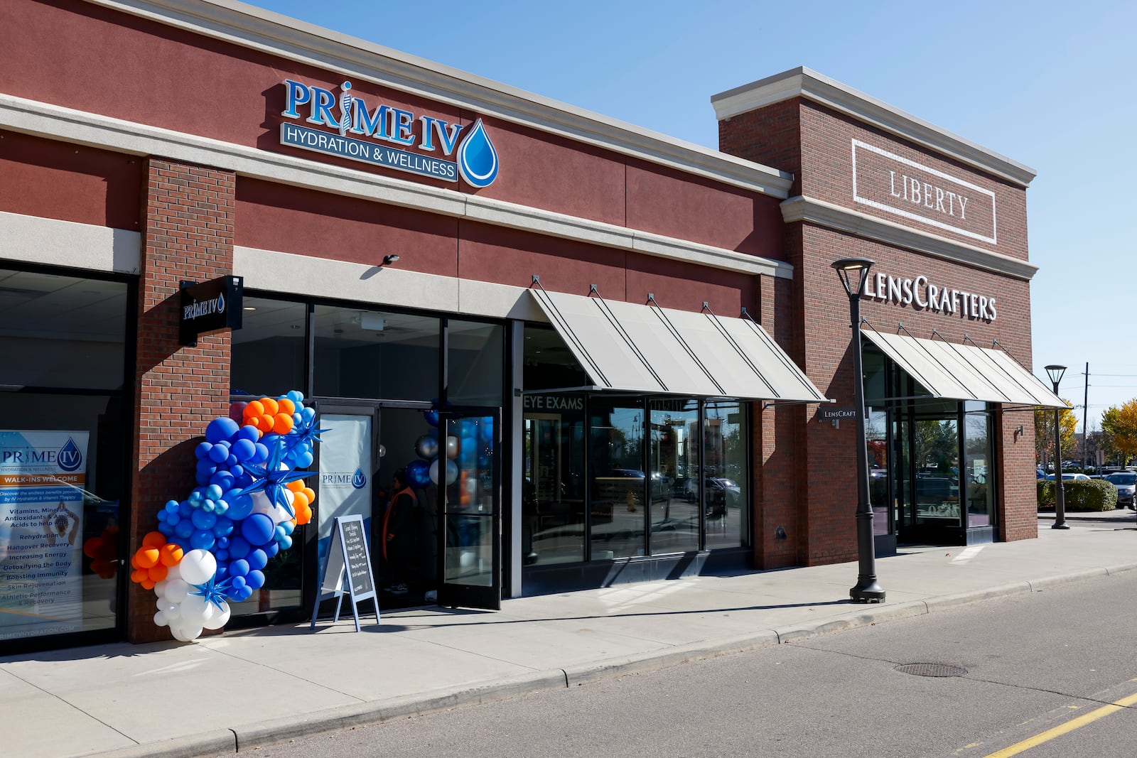 Prime IV Hydration & Wellness held a ribbon cutting for their new location at Liberty Center Monday, Oct. 23, 2023 in Liberty Township. NICK GRAHAM/STAFF
