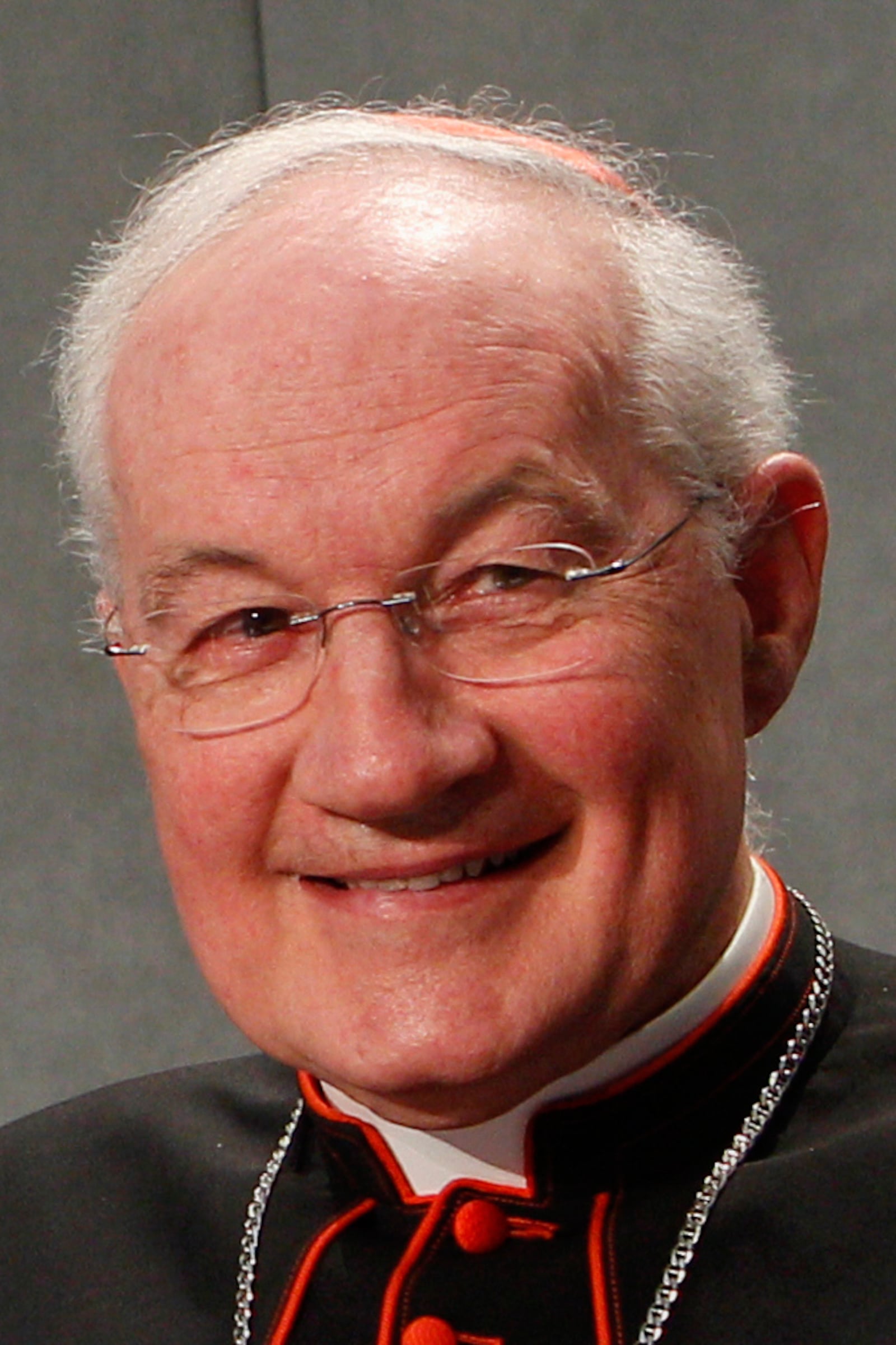 FILE - Cardinal Marc Ouellet is seen at the Vatican, July 3, 2013. (AP Photo/Riccardo De Luca, File)