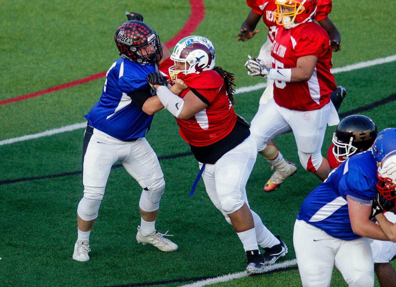 East West allstar football game