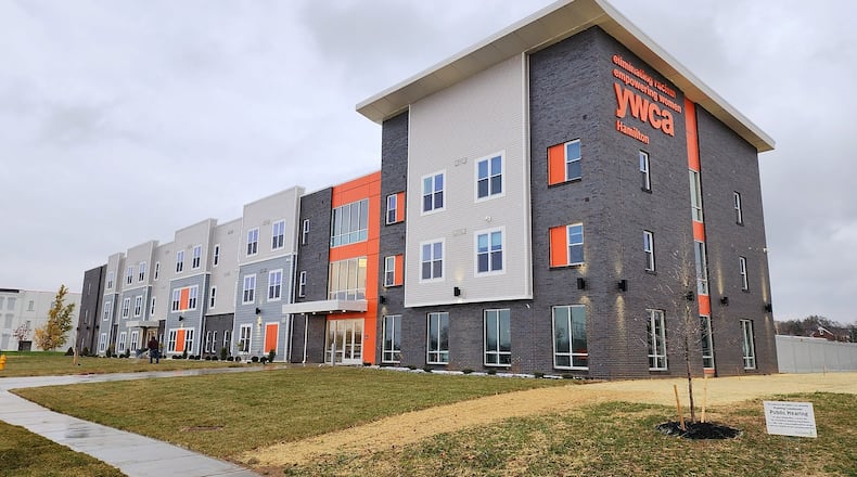 The new YWCA of Hamilton building is located at 1570 Grand Boulevard. it officially opens Dec. 5. NICK GRAHAM/STAFF