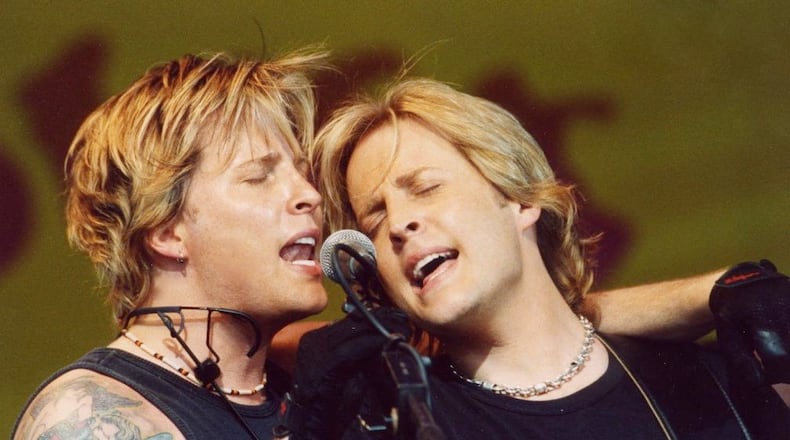 Matthew and Gunnar Nelson, the twin sons of Ricky Nelson, will bring “Ricky Nelson Remembered” to the Sorg Opera House on Friday night. CONTRIBUTED