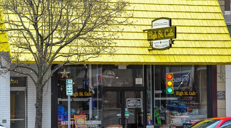 High Street Cafe has been open since 2015 on High Street in Downtown Hamilton. It is going into "hibernation" through February, but its catering services will continue. NICK GRAHAM/STAFF