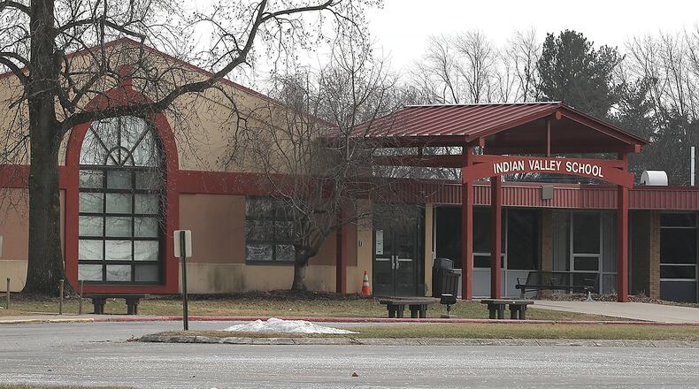 Indian Valley School in Enon. Bill Lackey/Staff