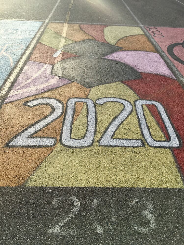 Lakota West senior parking spaces