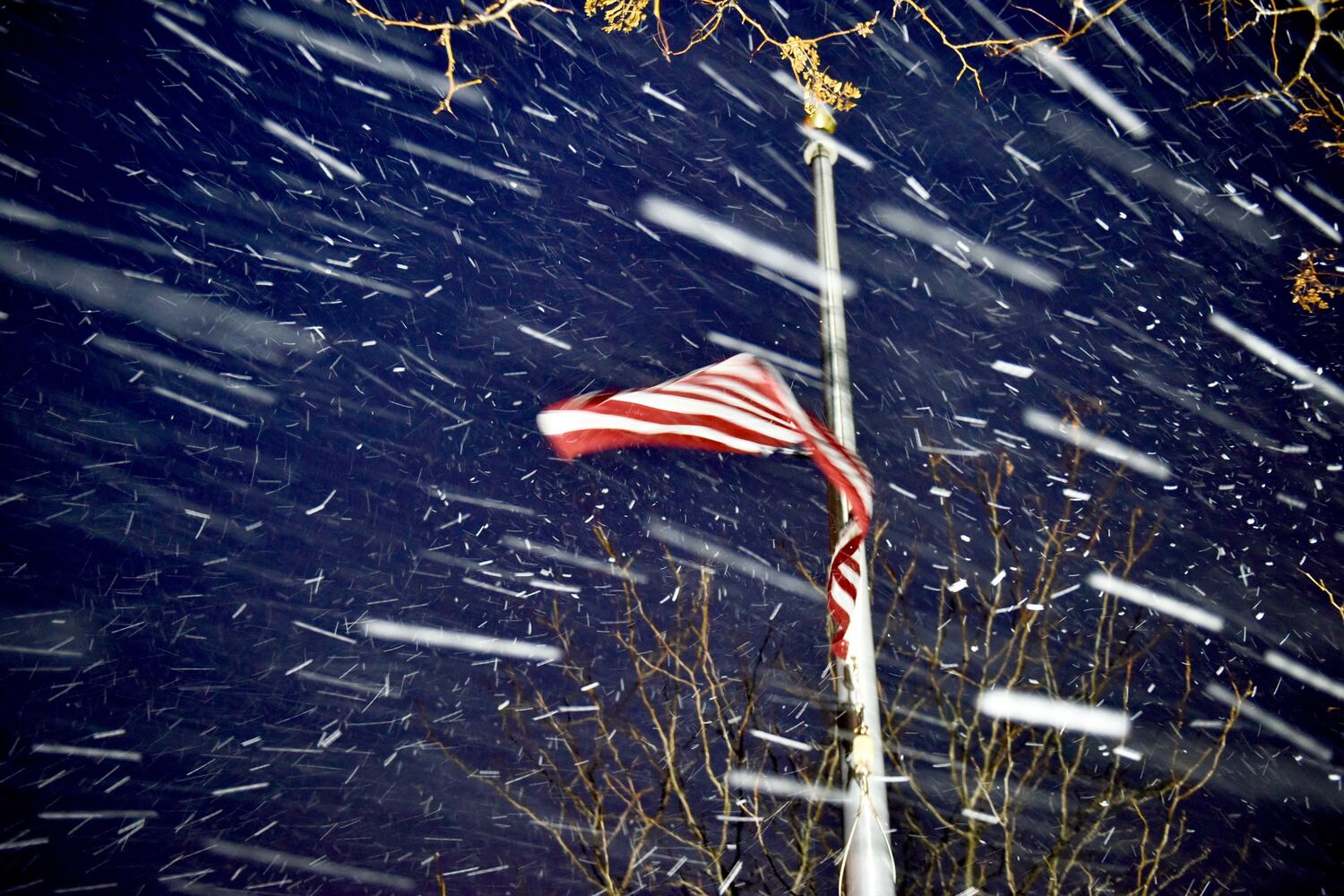 PHOTOS Butler County's first snowfall of the season