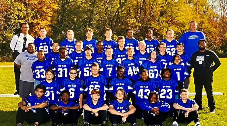 Hamilton's seventh-grade football team recently completed a 7-0 season. CONTRIBUTED