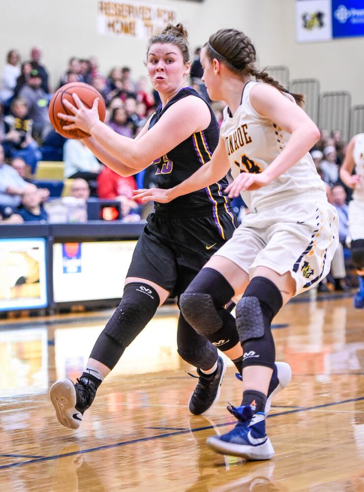 Monroe vs Bellbrook Girls Basketball