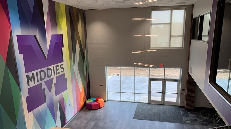 Though the $10 million expansion of Middletown's Rosa Parks Elementary has had some unexpected challenges due to nationwide shortages of construction materials, trucking services and other problems, city school officials say the project is on schedule to open by start of classes in August. The expansion will add 13 classrooms and dramatically modernize some learning areas in the school. (Provided Photo\Journal-News)