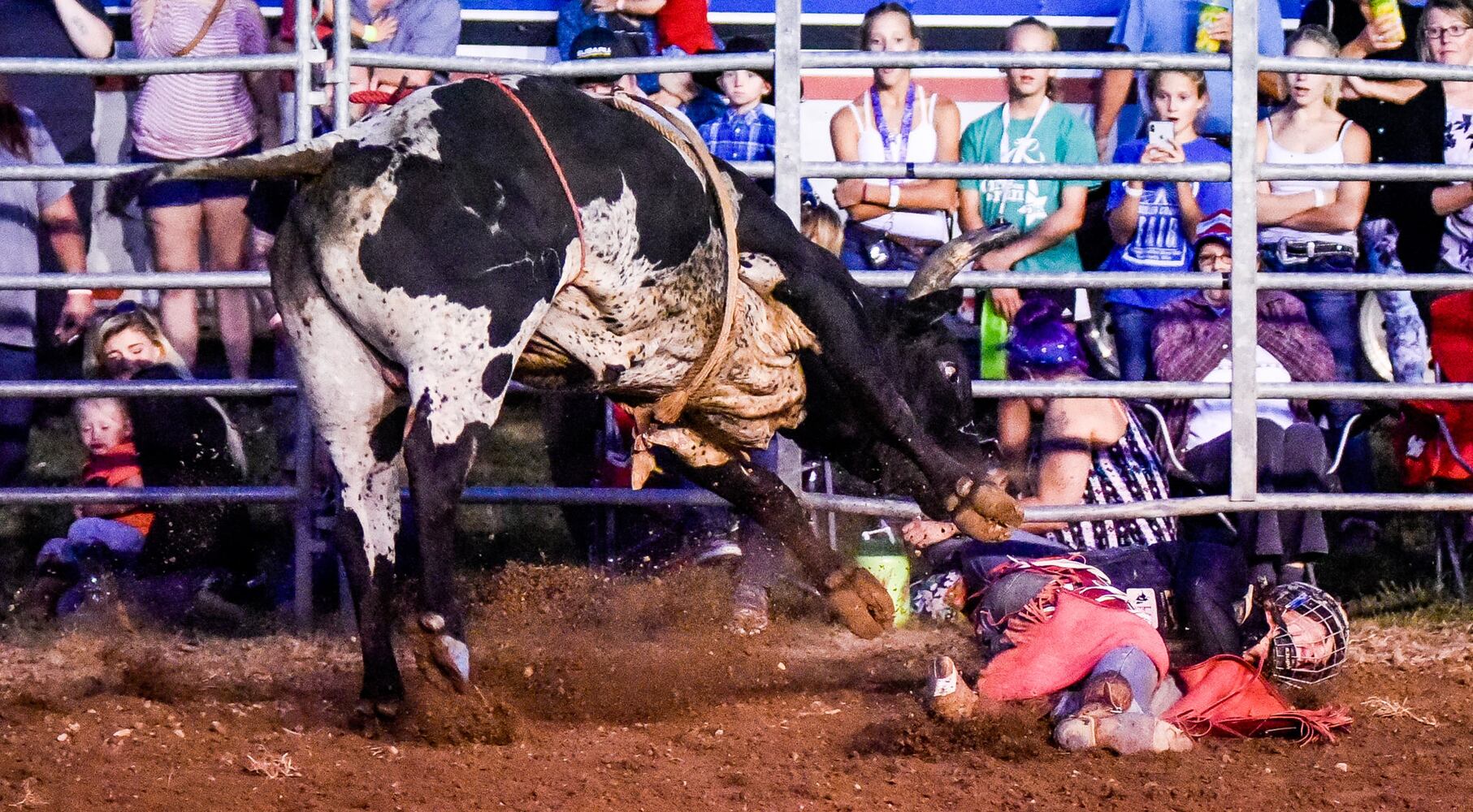 Broken Horn Rodeo closes out the night Wednesday at the Butler County Fair