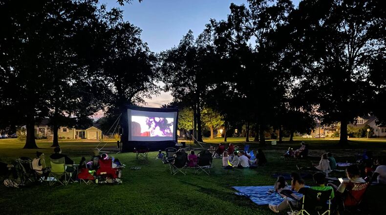 Dozens of locals have been watching Movies in the Park, hosted by the 17 Strong neighborhoods committee that supports the City of Hamilton. CONTRIBUTED