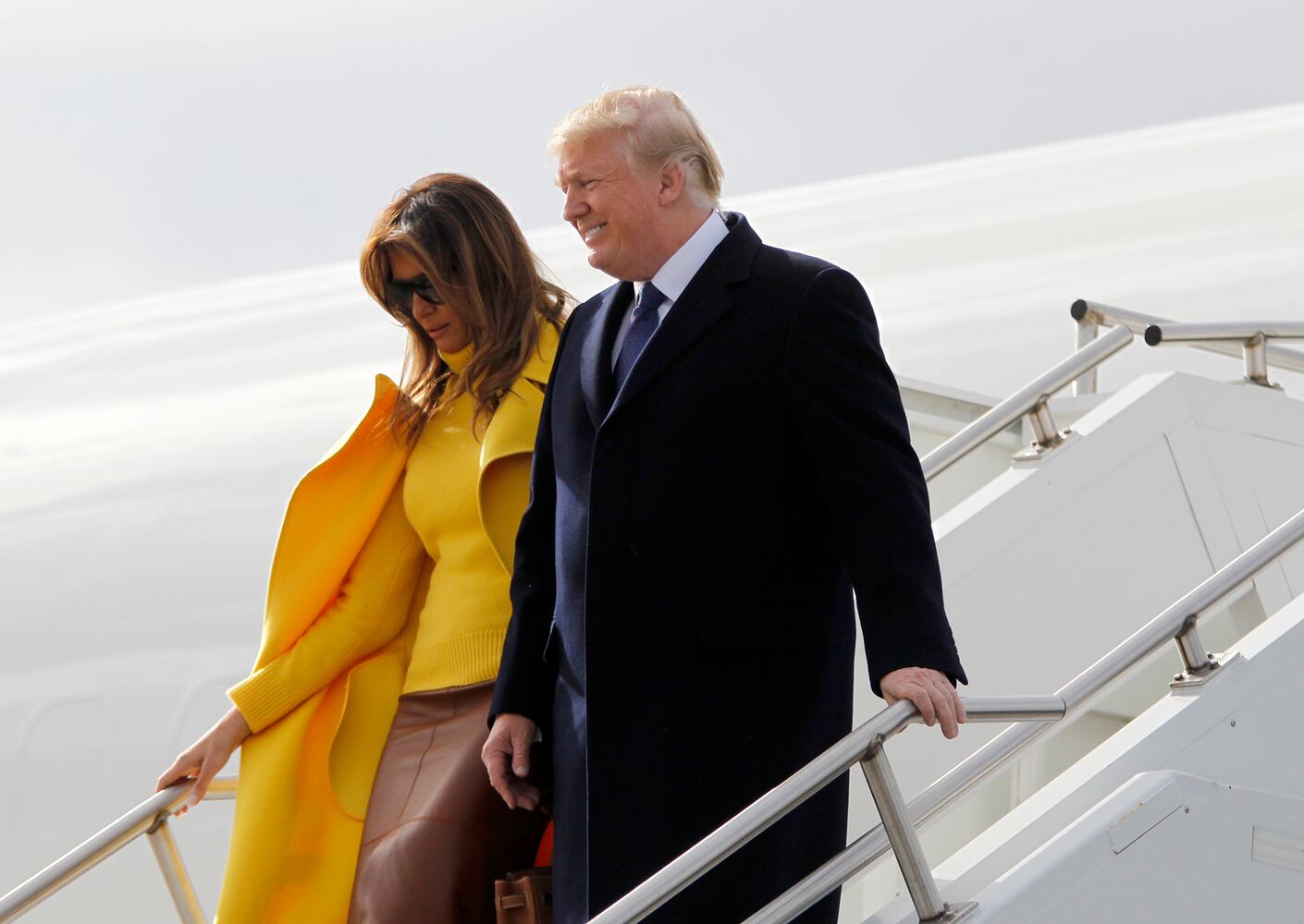 PHOTOS President Trump's past visits to the region.