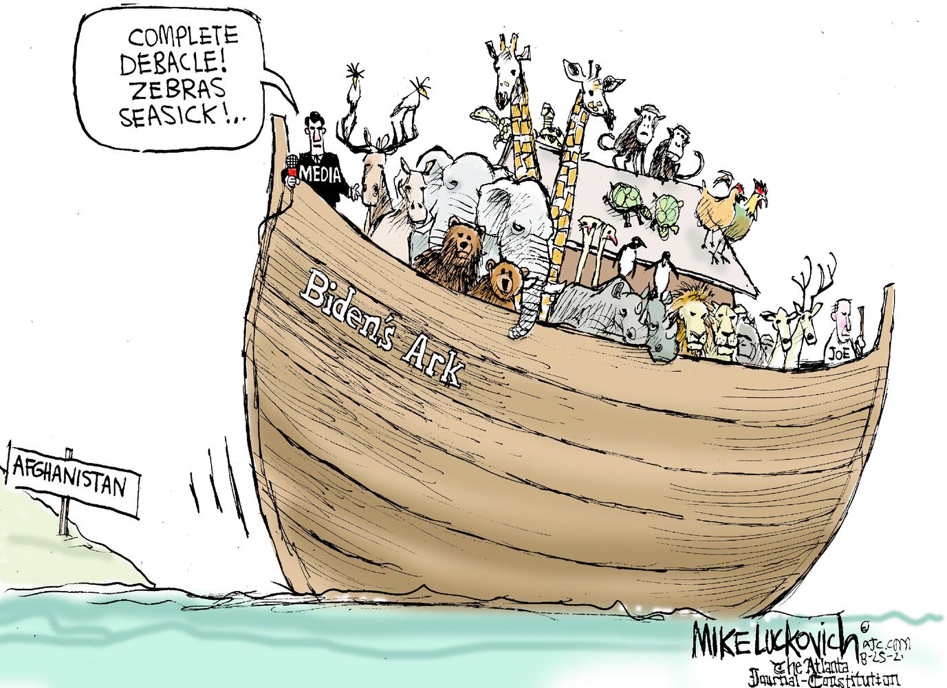 Week in cartoons: Afghanistan, livestock dewormer and more
