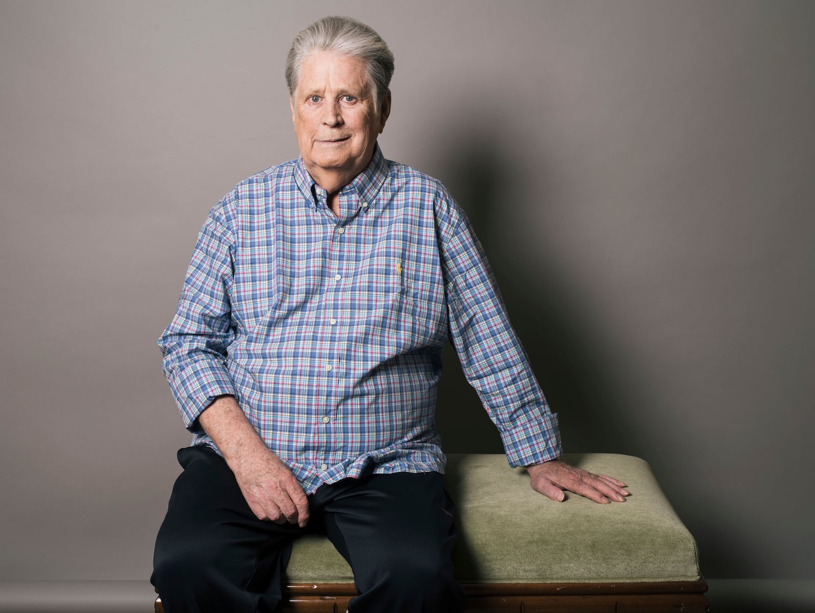 FILE - Musician Brian Wilson poses for a portrait in Los Angeles on June 2, 2015. (Photo by Casey Curry/Invision/AP, File)