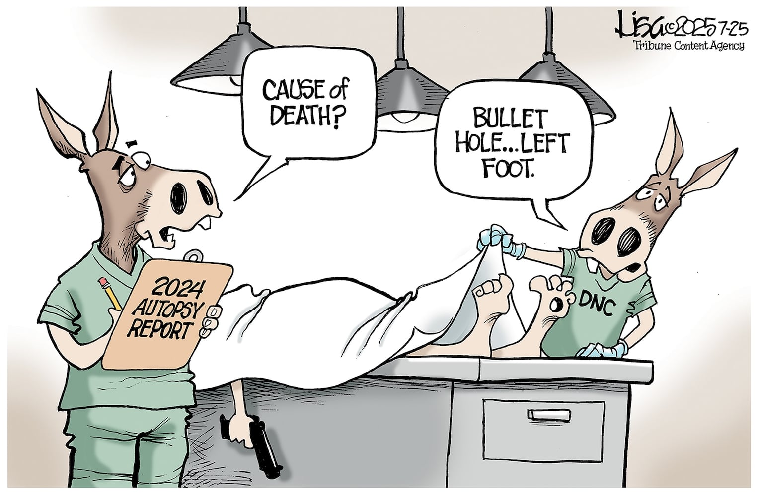 CARTOONS: Lisa Benson, July 30, 2025