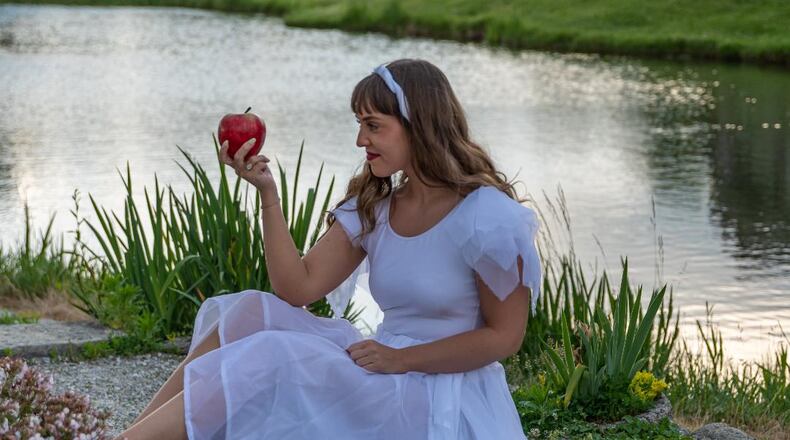 Jillian Mitchell portrays Eve in INNOVAtheatre's production of "Children of Eden." CONTRIBUTED