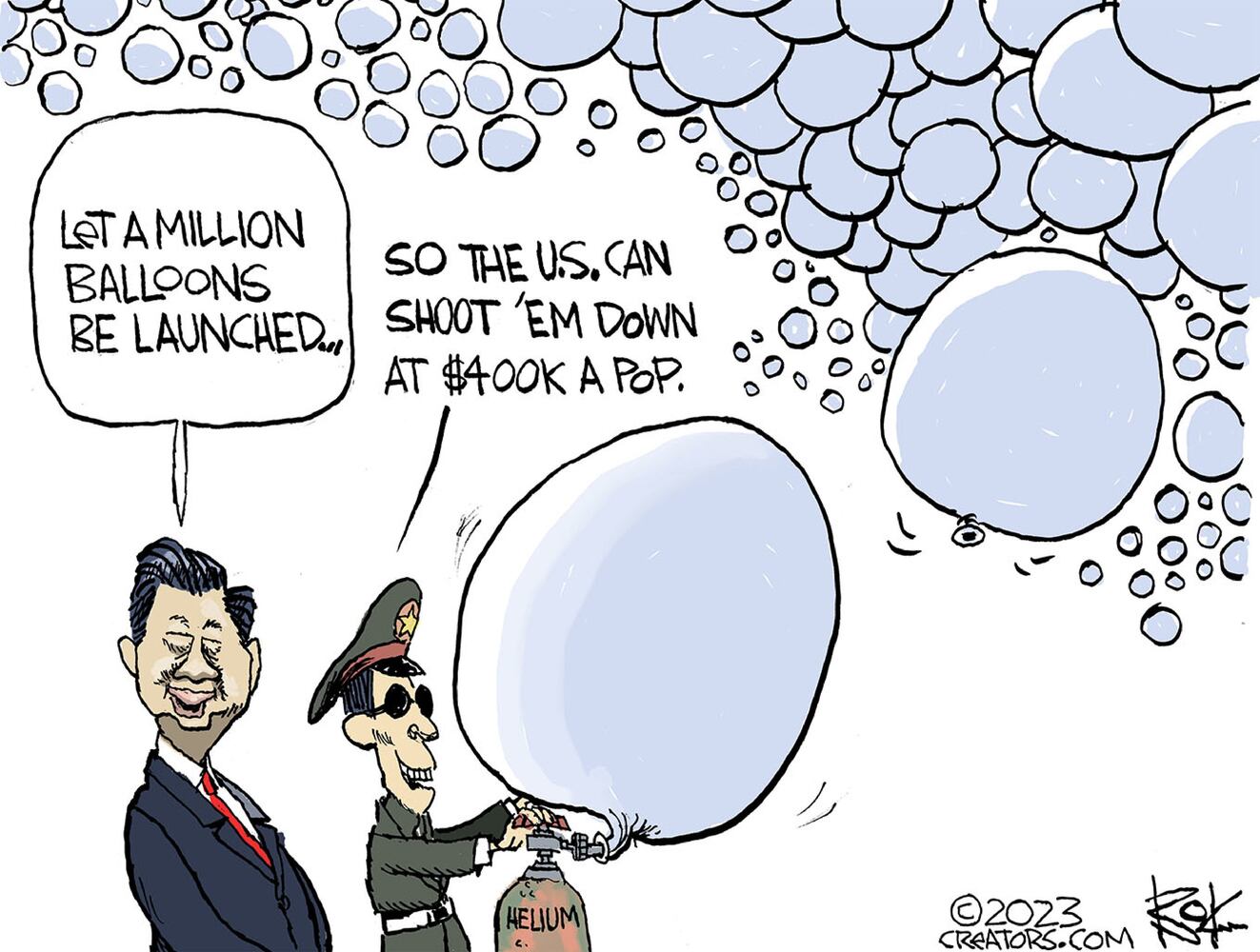 WEEK IN CARTOONS: Ohio train derailment, ChatGPT and more