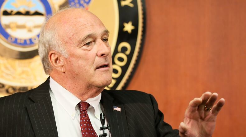 Butler County Prosecutor Mike Gmoser says he doesn’t know what impact Purdue Pharma’s decision to stop hawking opiates to physicians will have on the commissioners’ $5 million lawsuit against the drug industry. GREG LYNCH/STAFF