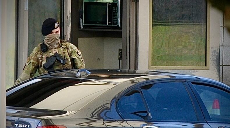 Wright-Patterson Air Force Base has reinstated a mask policy given the recent rise in COVID cases and hospitalizations. MARSHALL GORBY / STAFF