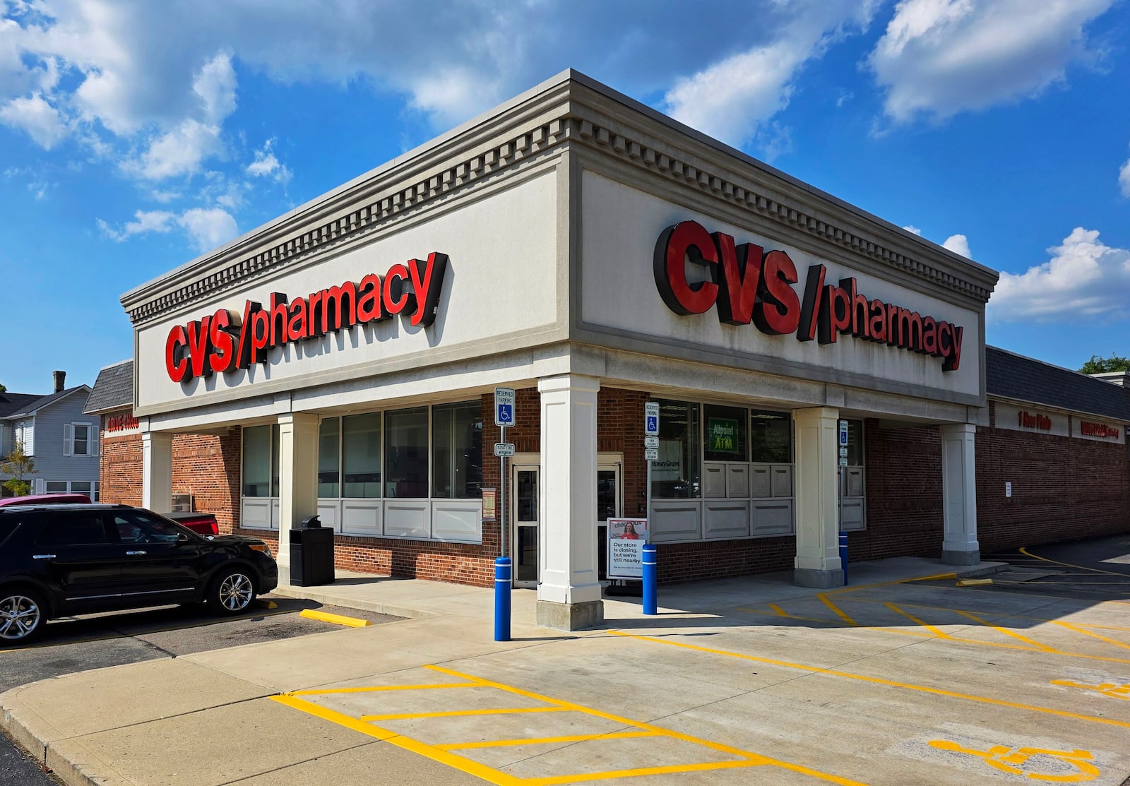 The CVS store at 150 S. Main St. in Franklin is closing, effective Sept. 19. NICK GRAHAM/STAFF