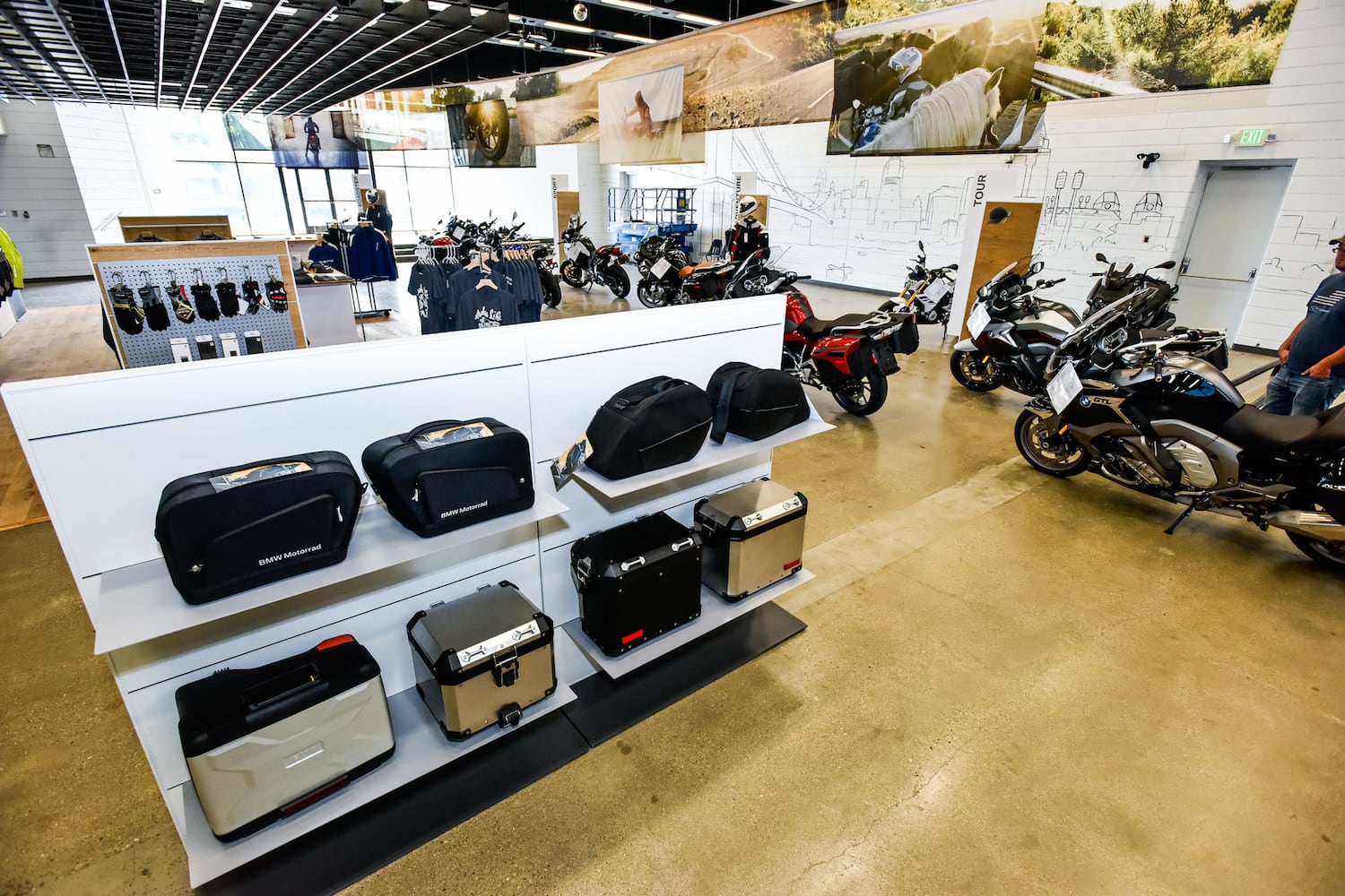Take a look inside new BMW motorcycle dealership in Middletown