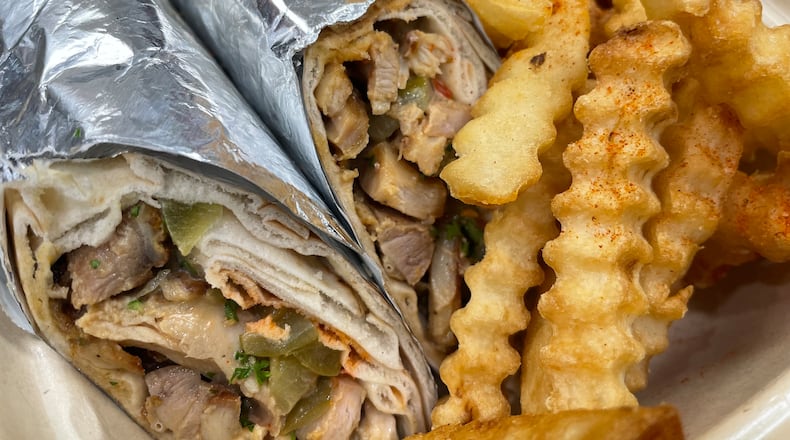 Hummus Mediterranean Food is located at 75 N. Main St. in Springboro. NATALIE JONES/STAFF