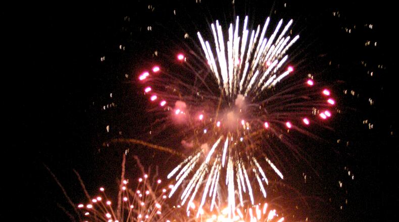 The city of Middletown will follow the state's new laws regarding fireworks, officials said. The city's fireworks show will begin at 9:45 p.m. Sunday at Smith Park to culminate the Independence Day celebration that includes food, drinks, live music and performances from Team Fastrax, the Middletown-based professional skydiving team. SUBMITTED PHOTO