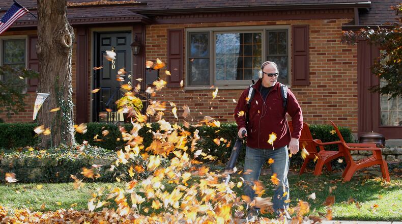 Free leaf collection in Fairfield residential areas started Nov. 6. STAFF FILE PHOTO