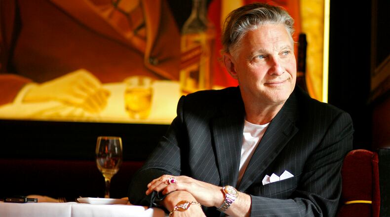 Cincinnati restaurateur Jeff Ruby pictured at Jeff Ruby's Steakhouse in downtown Cincinnati. Ruby owns and operates seven high-end steakhouses from Louisville, Ky., to Cincinnati. FILE