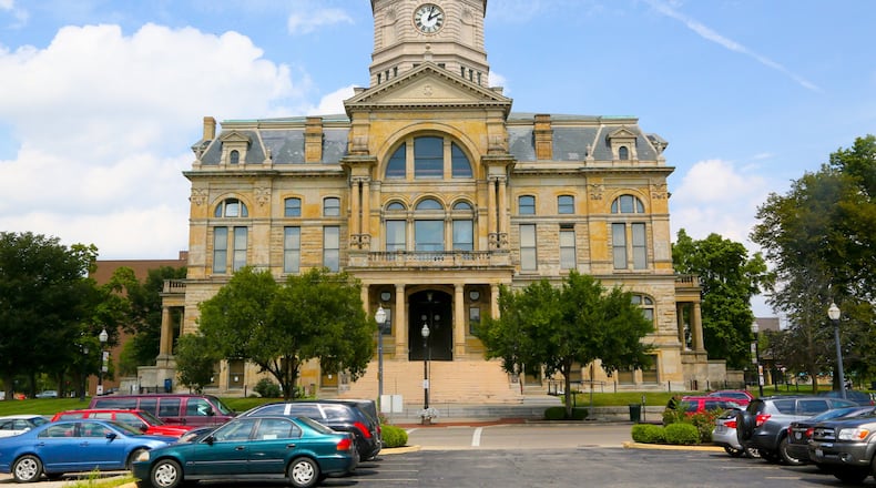 The Historic Butler County Courthouse, Aug. 31, 2017. GREG LYNCH / STAFF