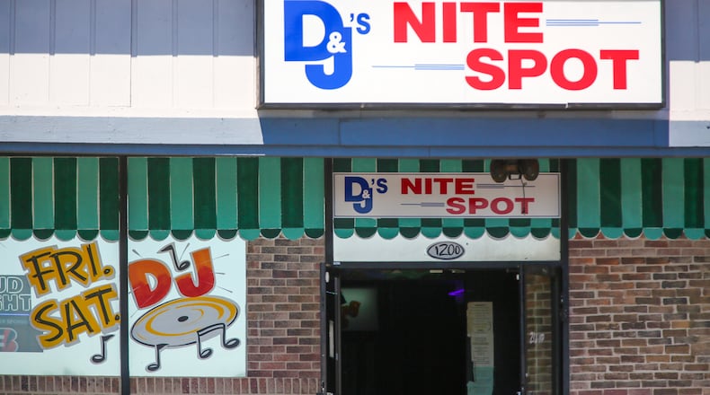 One person was killed and at least one other person was injured in a shooting at D & J’s Nite Spot in Middletown early Tuesday morning. GREG LYNCH / STAFF