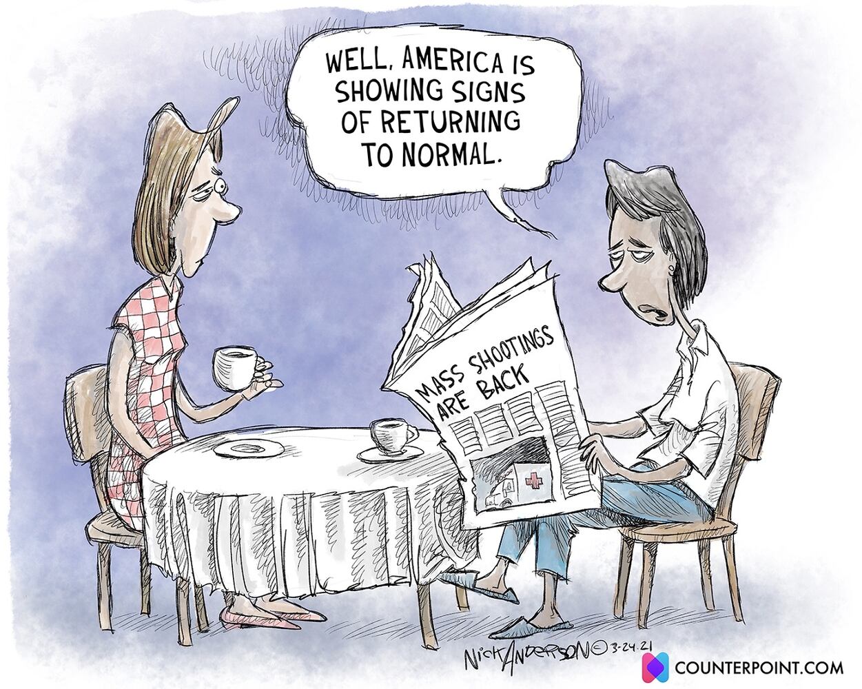 Week in cartoons: Biden press conference, Georgia voting rules and more