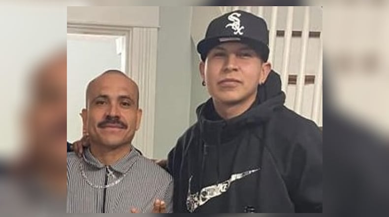 Juan Flores, left, and Oscar Flores, right were being sought by Hamilton police to be questioned as persons of interest in a shooting at the FOP Lodge in Hamilton May 7, 2022.
