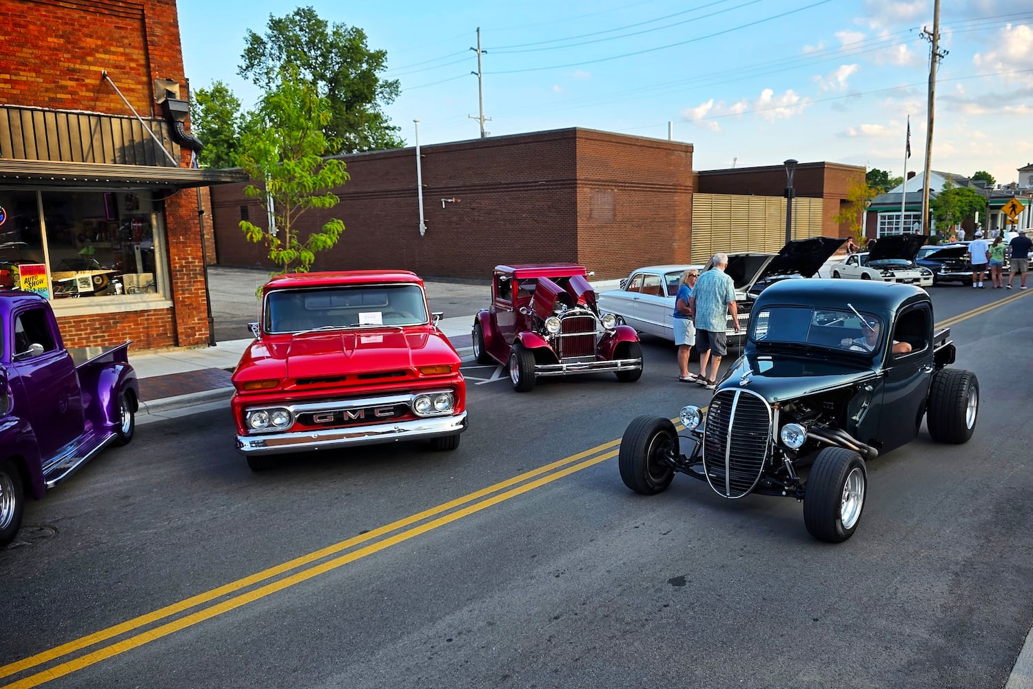 080925 Franklin car show