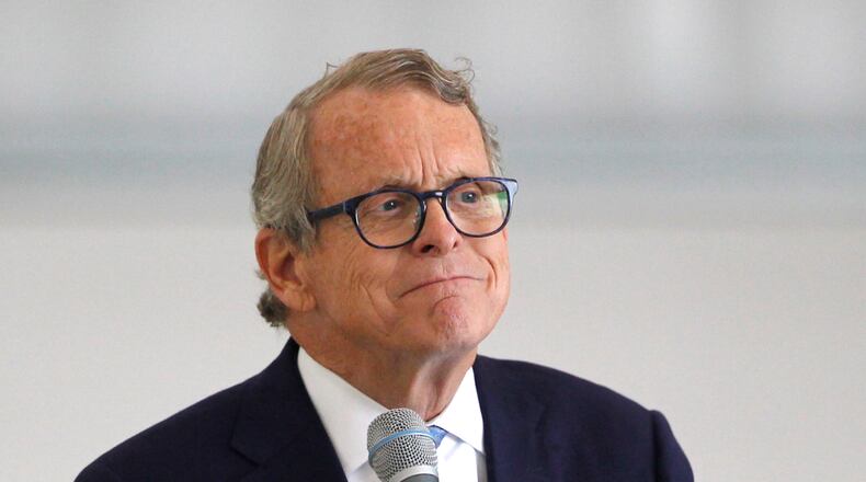 Ohio Governor Mike DeWine. TY GREENLEES / STAFF