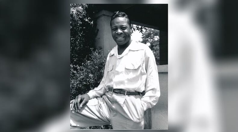 Local musician Maurice Rocco is shown in a casual pose in this 1947 photo by Gilson Wright, courtesy of the Smith Library of Regional History. CONTRIBUTED