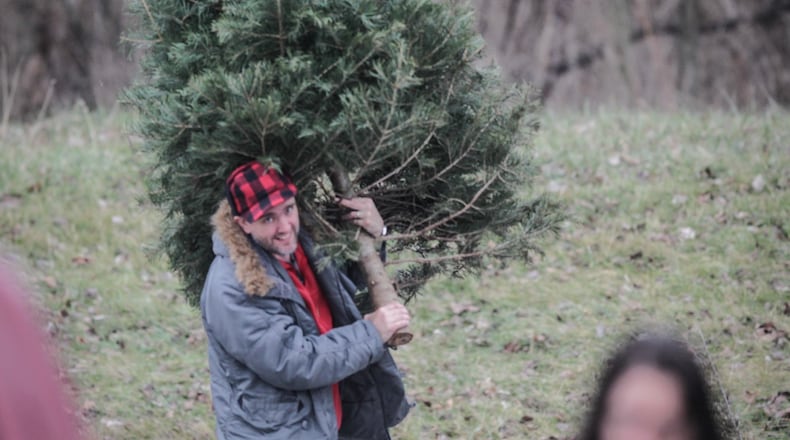 The Ohio Department of Natural Resource’s Division of Wildlife is encouraging people discarding their Christmas trees to drop them off at Caeser Creek Lake in Warren County. STAFF