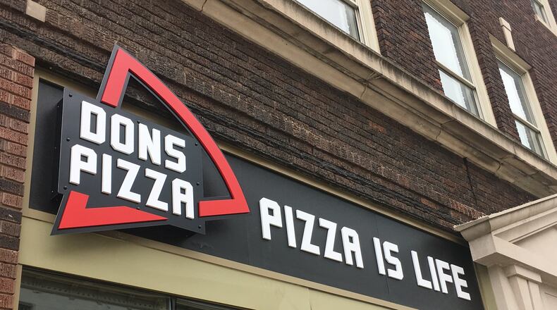 Don’s Pizza, founded in Germantown in 1970, opened a new location at 1126 Central Ave. in Middletown on June 1, 2019. That storefront is the former site of Blast Furnace Pizza, which closed in December. RICK McCRABB/STAFF