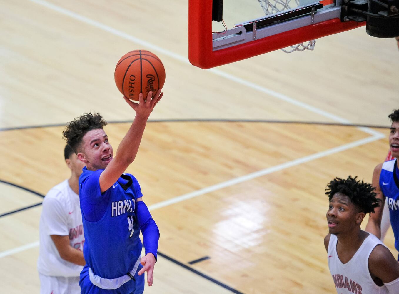 Fairfield vs Hamilton boys basketball