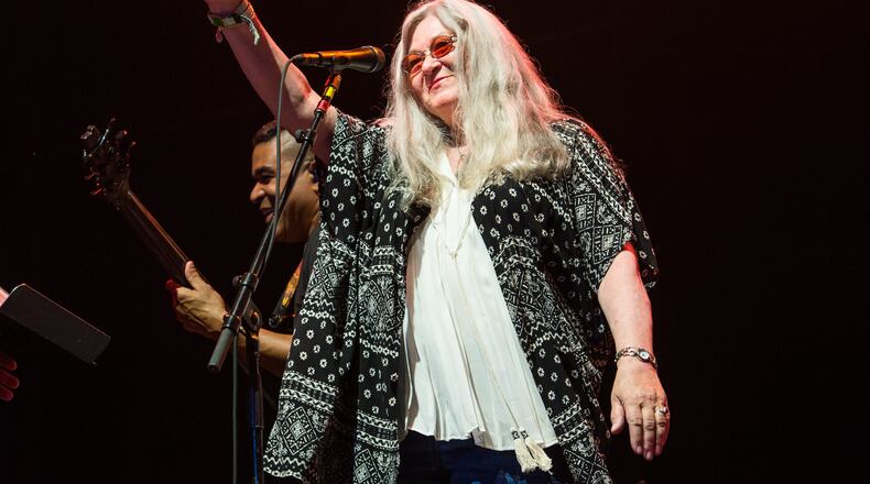 FILE - Donna Jean Godchaux performs with Dead & Company at the Bonnaroo Music and Arts Festival in Manchester, Tenn., on June 12, 2016. (Photo by Amy Harris/Invision/AP, File)