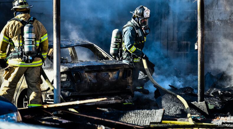 Fire, police and teacher unions will enter ‘a brave new world’ as the novel coronavirus, COVID-19, is a virus that puts public sector essential employees at a greater health risk. Union contracts are likely to be addressing these issues as negotiations for new contracts begin. Pictured are Hamilton firefighters on the scene of a 2019 fire on Arlington Avenue. NICK GRAHAM/FILE
