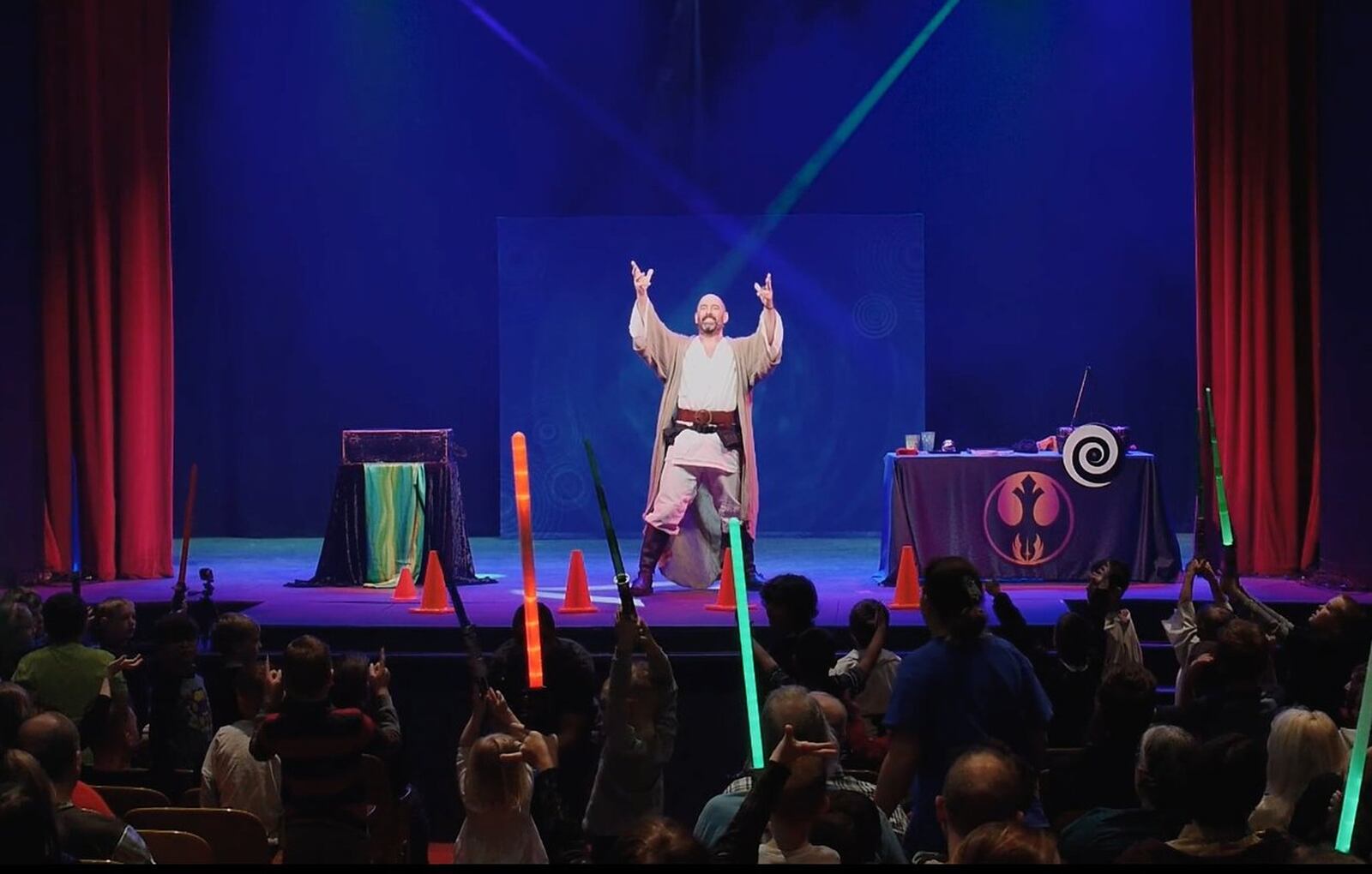 The Jedi Academy will use the Force to teach youngsters about empathy and social courage at the Fairfield Community Arts Center on Oct. 5.