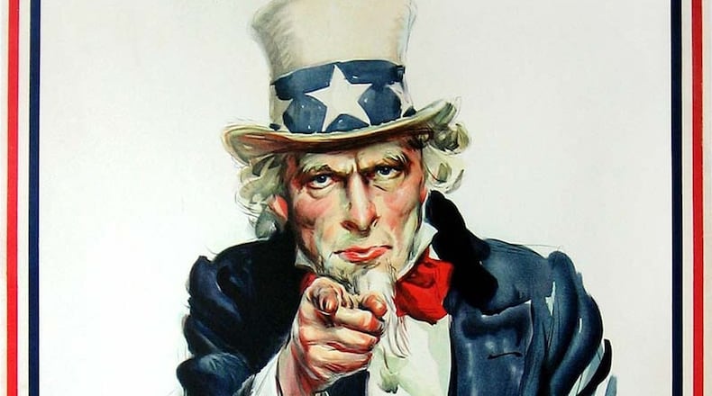 The iconic “I Want You for U.S. Army (Uncle Sam)” poster is one of the pieces in the latest exhibition. The poster also serves as a centerpiece for Miami’s Travel Channel debut. CONTRIBUTED