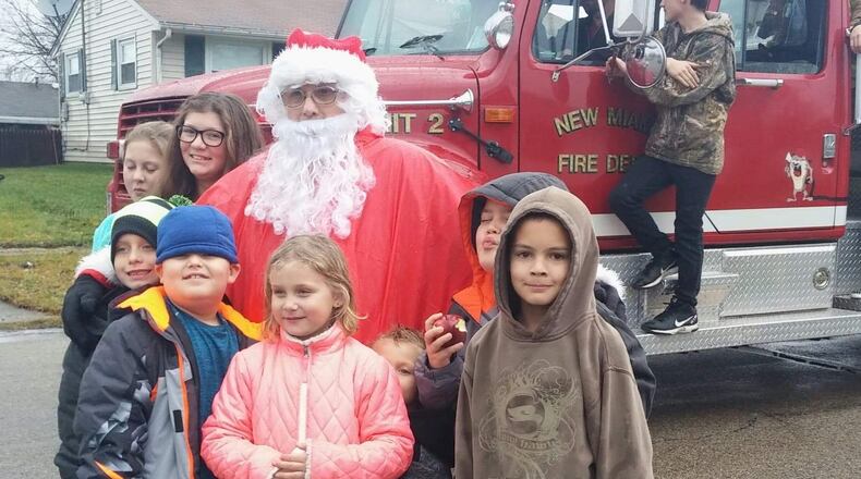 The Village of New Miami will be carrying out a long-standing tradition starting at noon Saturday, one that will see the small community’s fire department delivering some advance Christmas cheer. CONTRIBUTED