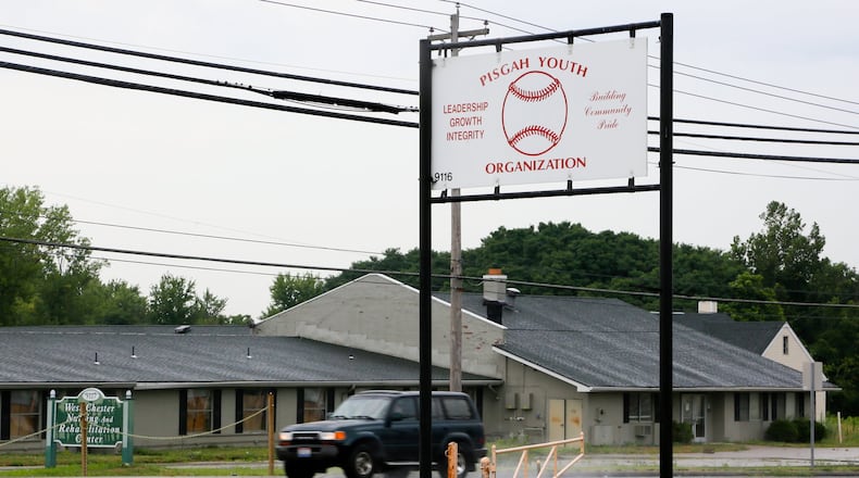The Pisgah Youth Baseball league fields sit across Cincinnati Columbus Road from a proposed drug rehab center in West Chester. Citizens have been coming to trustee meetings for months arguing for and against the proposed center. GREG LYNCH / STAFF