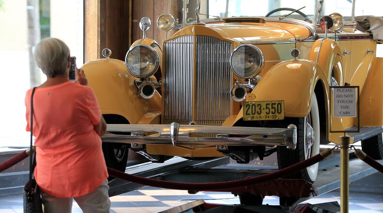 America’s Packard Museum, the world’s only restored Packard dealership operating as a museum, has reopened in downtown Dayton. There are 70 Packard’s in the museum’s collection and 50 are on display at one time. LISA POWELL / STAFF