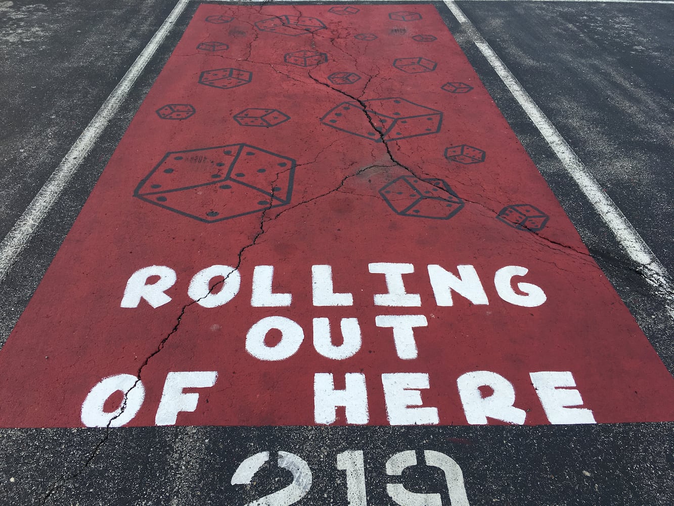Ross senior parking lot spaces