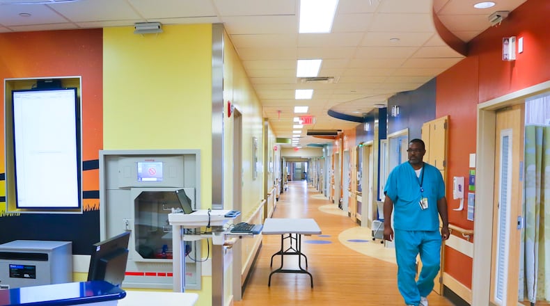 Cincinnati Children’s completed an expansion of its Liberty Campus in 2015, adding a new patient floor and making other renovations. GREG LYNCH / STAFF